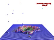 Sputtering of Ag{111} by impact of 15 keV C<sub>60</sub> projectile.